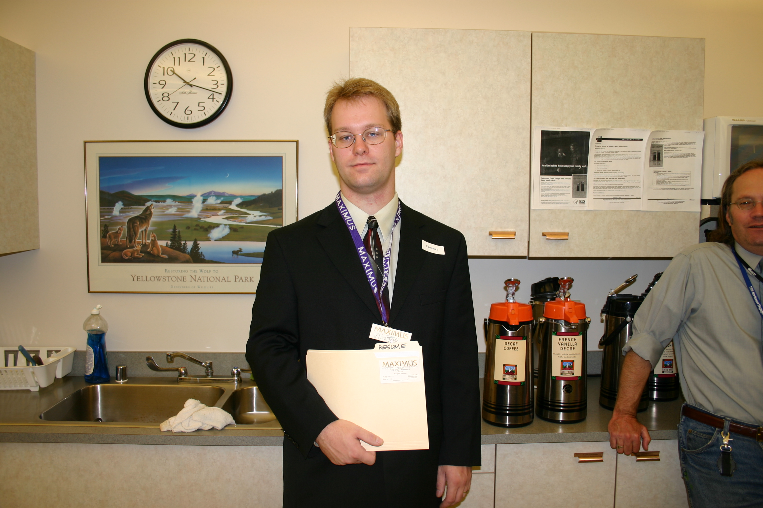 Halloween Costume at work
