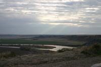 Near Fort Benton, on the way to Havre