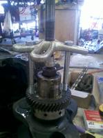 304 Tear down - dished lifters, crank gear removal