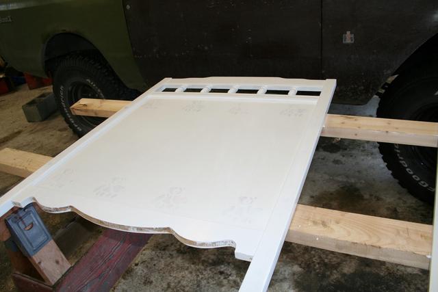 3/19/06, first coat drying