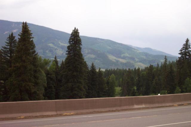 The view from our make-shift roadside repair shop