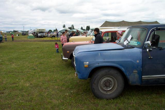 Notice the Travelall is just a bit in front of my T'ette