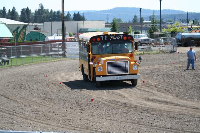 Todd Munns takes everyone for a ride in The Beast on the divorce course.