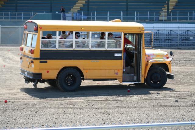 Todd Munns takes everyone for a ride in The Beast on the divorce course.