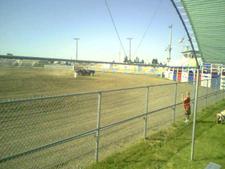 Tom doing Barrel Races by Carl "Yellowdog in Kellog" Clafkin