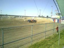 Tom doing Barrel Races by Carl "Yellowdog in Kellog" Clafkin