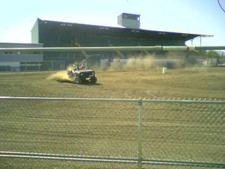 Tom doing Barrel Races by Carl "Yellowdog in Kellog" Clafkin