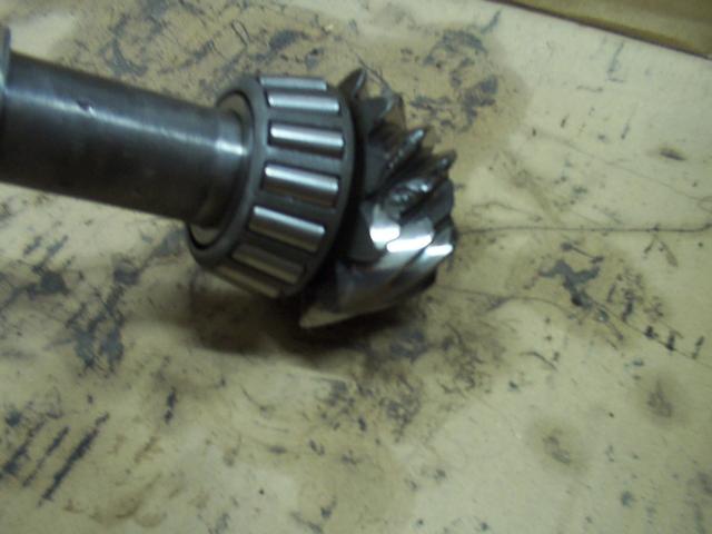 Damaged Pinion