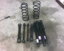 2006 Dodge Megacab Diesel parts - 4 links, 4 shocks, 2 coils