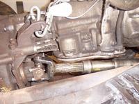 Transmission and driveshaft clearance at what should be full-bump - not contacting now!