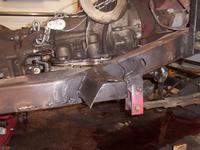 Transmission and driveshaft clearance at what should be full-bump - not contacting now!