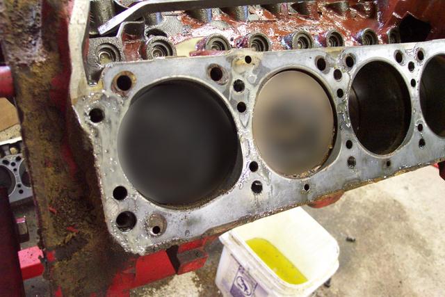 Pass rear of block, shows milkshake on the deck