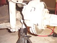 Caliper retainer almost out