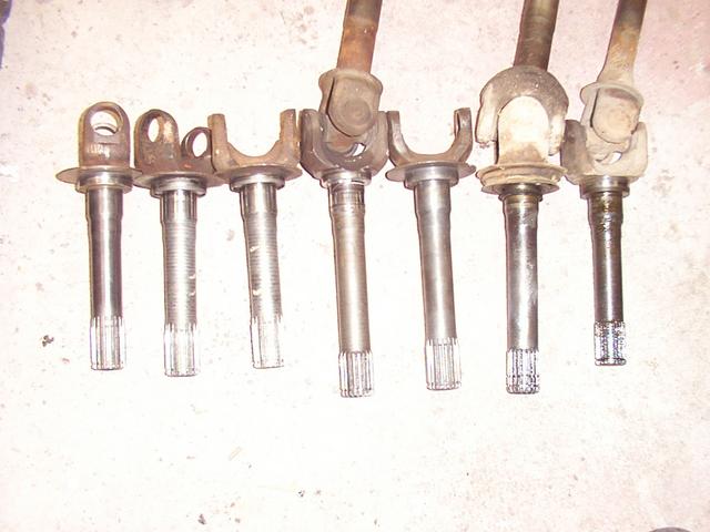 Stubs.  Notice 4 different lenghts, three different lengths of 19sp stubs