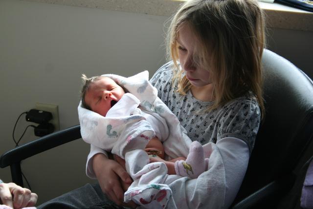 IMG_7132 - Cousin Carrie holding Audrey