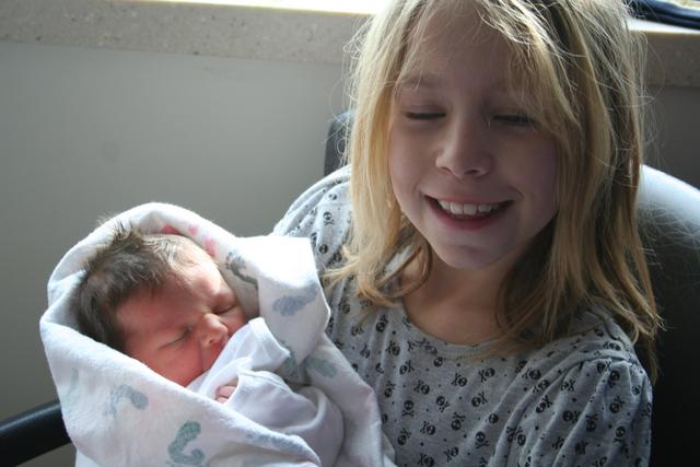 IMG_7137 - Cousin Carrie holding Audrey