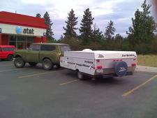 Stopping at the Spokane Valley Mall for some Krispy Kremes