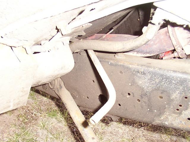 Top view of the Strut-rod area of the T'ette