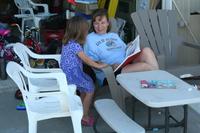 07/19/2010 Joleigh and Michelle do some reading